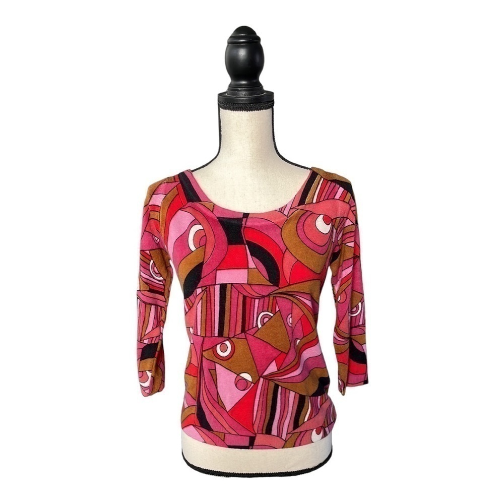 𝅺♥️PIERRE Cardin♥️3/4 sleeve sweater size (Small)